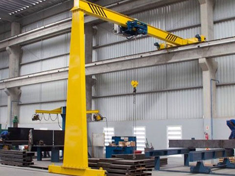 common semi 1 ton gantry crane in Weihua sales
