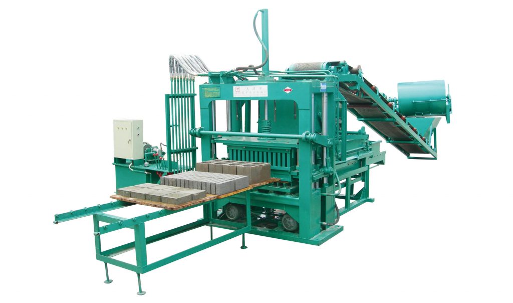 hollow concrete block machine