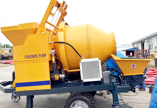 Mobile Concrete Mixer With Pump Manufacturer