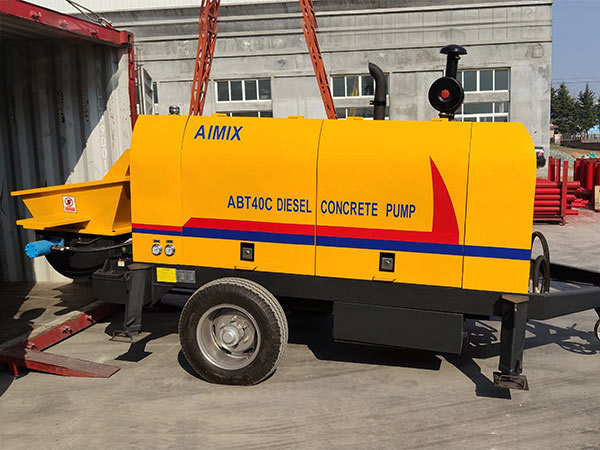 ABT40C concrete pump diesel engine