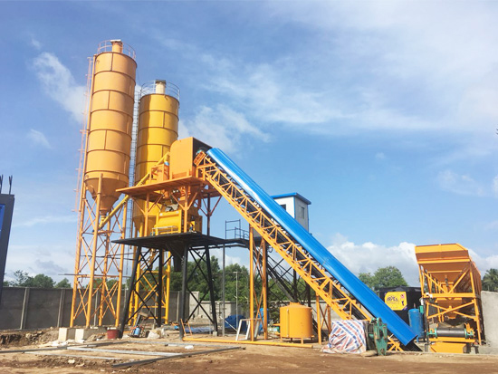 Belt Type Concrete Batching Plant for Sale