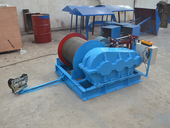 electric wire rope winch