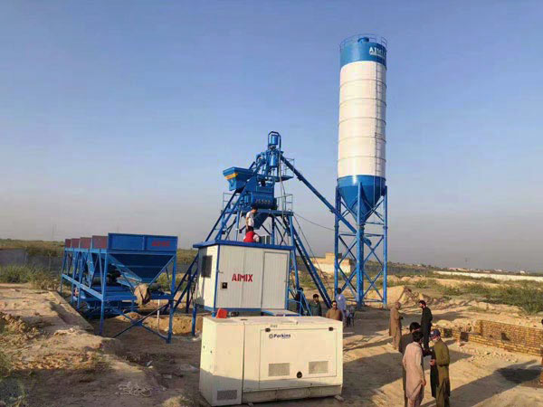 AJ 25 concrete plant Pakistan