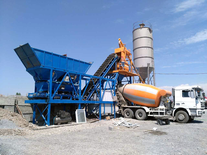 mobile concret batching plant