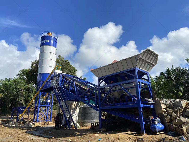 Mobile Concrete Plant for Small Projects